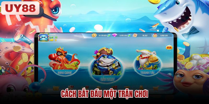 Quy trình Bắn Cá bốn bước từ chọn game đến khai hỏa