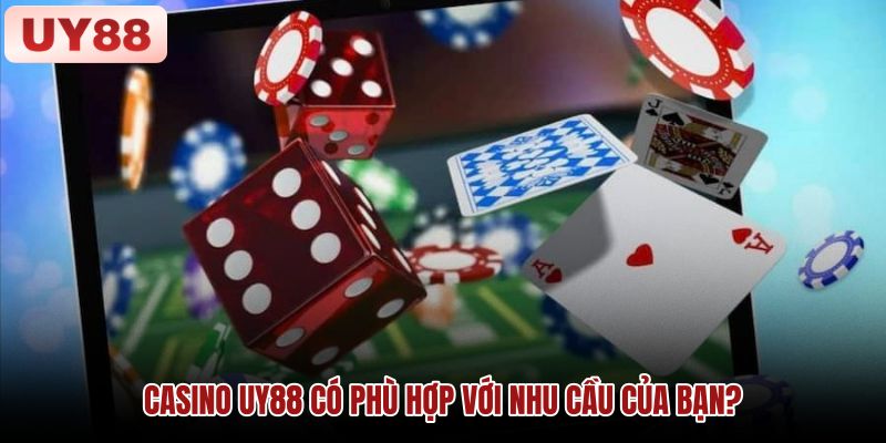 Casino UY88 với bàn trực tiếp và nhịp chơi đa dạng